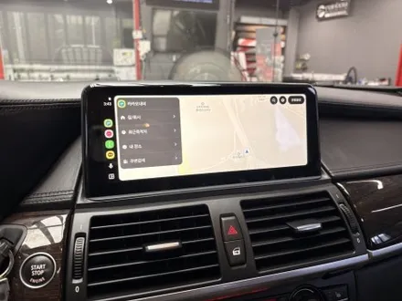 진주 BMW X6 (E71) 안드로이드 올인원 10.25인치 내비게이션 장착 후기 / 진주, 창원