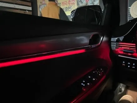 진주튜닝 더뉴그랜저ig 순정 연동 에이비클 RGB 기본 도어4 센터2 실내 무드등 꾸미기 / 진주, 창원
