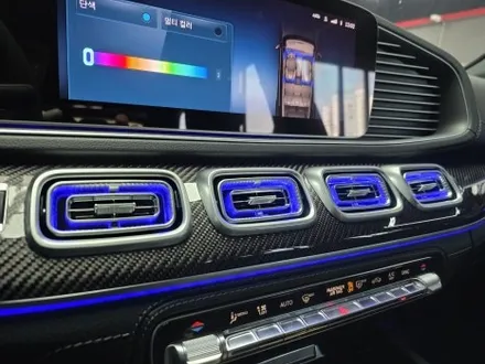 진주 레트로핏 벤츠gle 53amg 실내 송풍구.부메스터.미드커버 엠비언트 실내 구경하기 / 진주, 창원