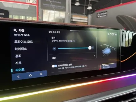 진주 그랜저GN7 에이비클 엠비언트SE 실내 무드등 튜닝 구경하기 / 진주, 창원