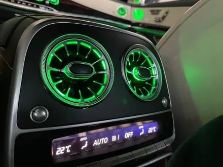 진주 벤풍구 벤츠s클래스 w222 송풍구엠비언트.미드커버 led 4D 전동부메스터 장착 / 진주, 창원