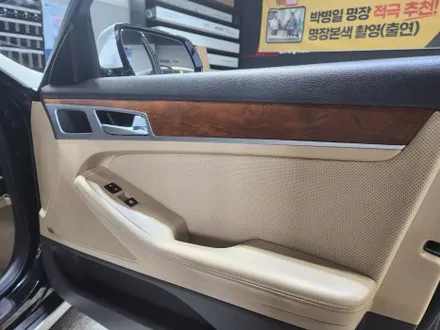 제네시스DH 실내 우드 부분 랩핑 블랙 브러쉬필름으로 세련된 인테리어 업그레이드 / 진주, 창원