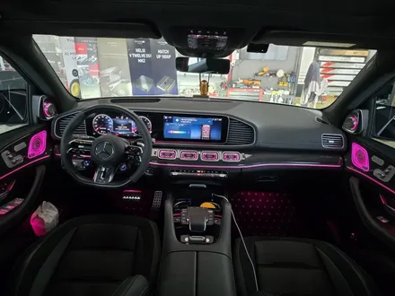 진주 레트로핏 벤츠gle 53amg 실내 송풍구.부메스터.미드커버 엠비언트 실내 구경하기 / 진주, 창원