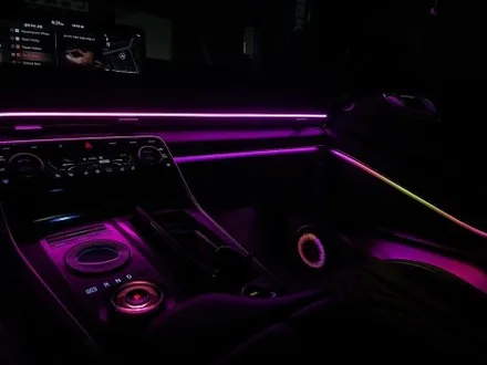 사천에서 오신 제네시스 Gv80 뿜뿌오셔서 에이비클 무빙엠비언트 v4로 장착해버린 고객님 / 진주, 창원