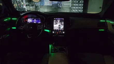 진주 르노 sm6 무빙 RGB 엠비언트 블루투스타입 설치되면 어떤 느낌일까요? / 진주, 창원