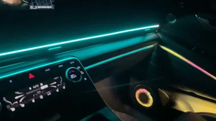 사천에서 오신 제네시스 Gv80 뿜뿌오셔서 에이비클 무빙엠비언트 v4로 장착해버린 고객님 / 진주, 창원