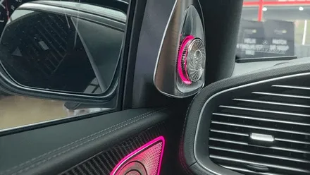 진주 레트로핏 벤츠gle 53amg 실내 송풍구.부메스터.미드커버 엠비언트 실내 구경하기 / 진주, 창원