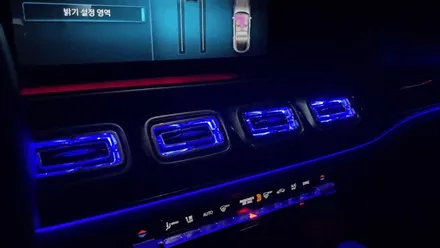 진주 벤츠 레트로핏 GLE (w167) 전동부메스터.미드스피커 ,송풍구엠비언트로 프라빗한 실내 완성 / 진주, 창원