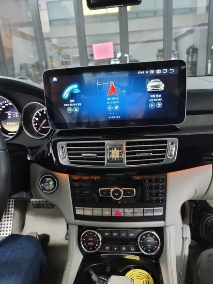 클라이드코리아 벤츠 CLS 63 AMG 12.3인치 안드로이드 올인원 장착 / 서울 서초, 양재, 개