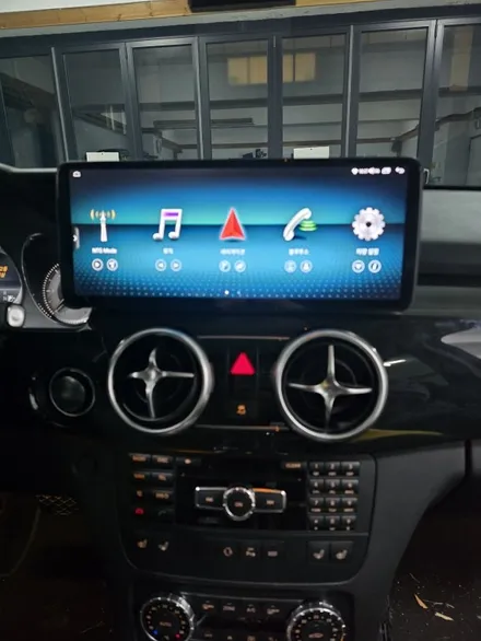 벤츠 GLK 220 (X204) 12.3인치 안드로이드 올인원 장착 후기 | 클라이드코리아 제품 시공 / 서울 서초 양재동