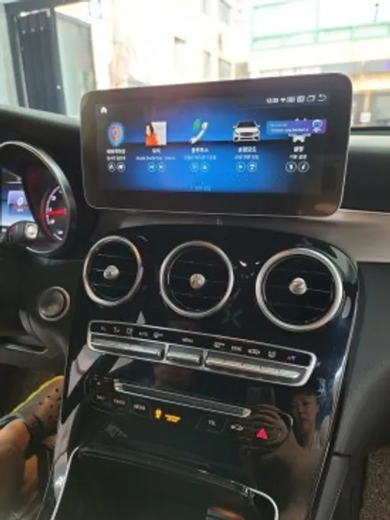 벤츠 GLC 300 안드로이드 올인원 10\