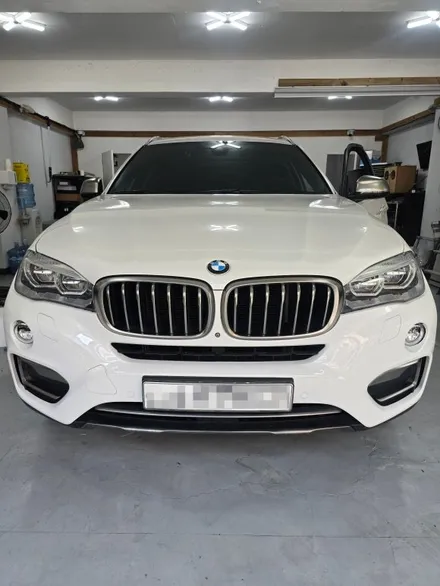 BMW X6 클라이드코리아 15인치 안드로이드 올인원+ 4채널 어라운드뷰 작업. / 서울 서초 양재동