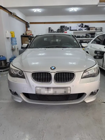 BMW 5시리즈(E60/E61) 카나로 두두7 12.3인치 안드로이드 올인원 & AHD 후방카메라 완벽 장착 / 서울 서초 양재동