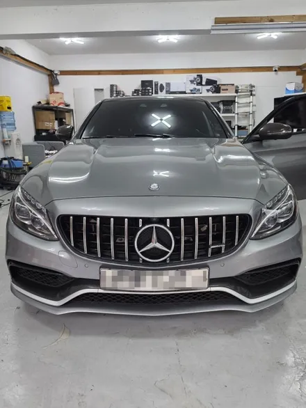 벤츠 C 63 AMG 안드로이드 올인원 업그레이드! 카나로 알파 프로 12.3인치 장착 후기 | 양재동 사운드코디 / 서울 서초 양재동