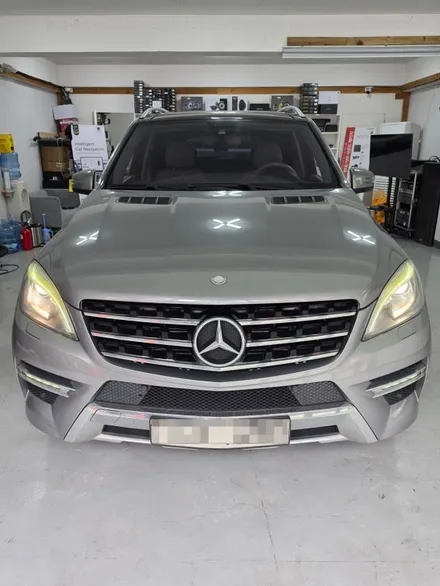 벤츠 ML 350 W166, 12.3인치 안드로이드 올인원 & 4채널 어라운드뷰 완벽 장착 후기! / 서울 서초 양재동