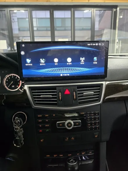 벤츠 E300 안드로이드올인원12.3\
