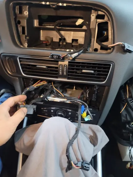 아우디 Q5 안드로이드 올인원 12.3\