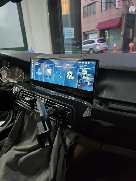 BMW 520D F10 클라이드코리아 15인치 안드로이드 올인원 작업. / 서울 서초 양재동