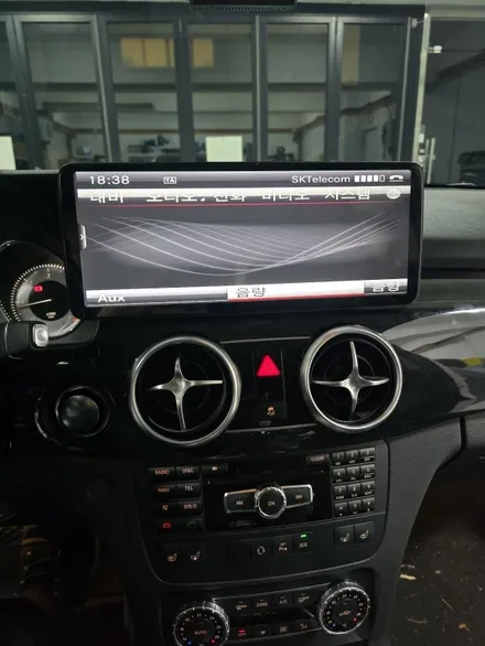 벤츠 GLK 220 (X204) 12.3인치 안드로이드 올인원 장착 후기 | 클라이드코리아 제품 시공 / 서울 서초 양재동