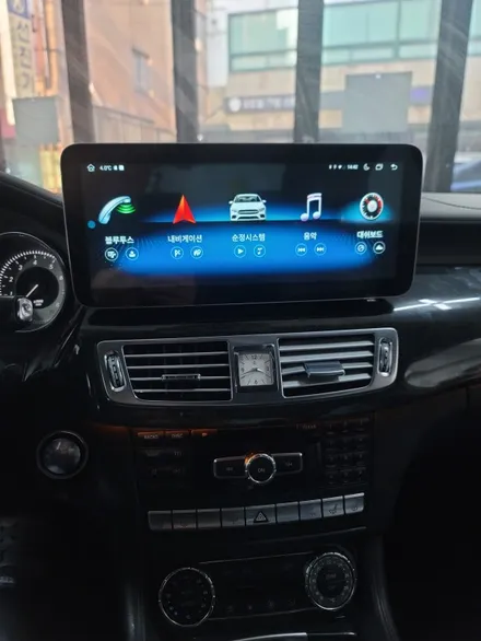 벤츠 CLS 350 안드로이드올인원 12.3\