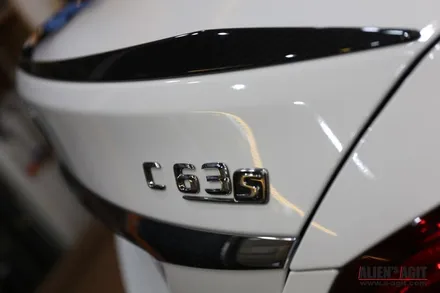 [에일리언 아지트] 메르세데스 (벤츠) AMG C63s 데칼 시공 / 성남시 분당구 운중동