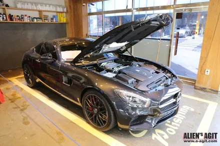 메르세데스 AMG GTs 퍼포먼스 PPF + 윈드쉴드 시공하기 / 성남시 분당구 운중동