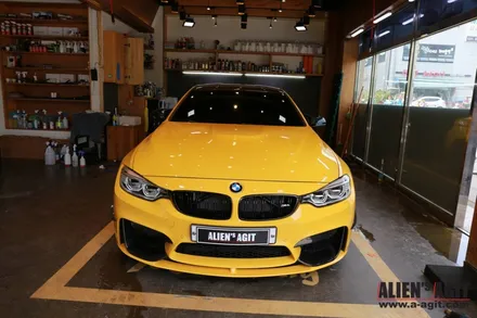 BMW M4 페인트워크 에디션에 클리프디자인 프리마X-PPF/윈드쉴드를 입혀보자. / 성남시 분당구 운중동