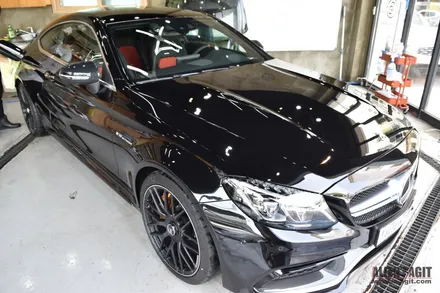 메르세데스 AMG C Coupe : 클리프디자인 아이리스 틴팅 필름 _고성능 세라믹 컬러 틴팅을 유리창에 입히기. / 성남시 분당구 운중동