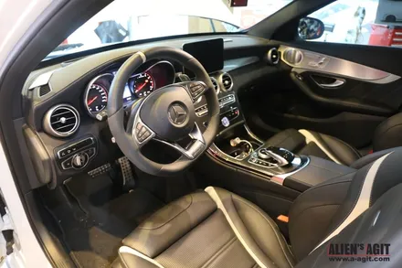 [에일리언 아지트] 메르세데스 (벤츠) AMG C63s 데칼 시공 / 성남시 분당구 운중동