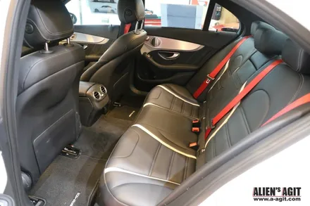 [에일리언 아지트] 메르세데스 (벤츠) AMG C63s 데칼 시공 / 성남시 분당구 운중동