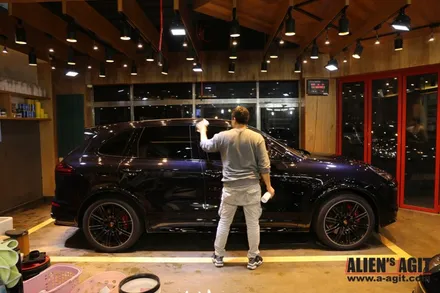 포르쉐의 SUV 카이엔 GTS PPF 시공기 by 클리프디자인 / 성남시 분당구 운중동