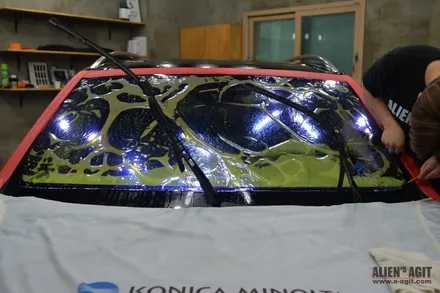 메르세데스 AMG GLE63 클리프디자인 아이리스 틴팅 : 고성능 팅팅필름으로  스타일리쉬한 SUV 만들기           -에일리언아지트 틴팅팩토리 / 성남시 분당구 운중동