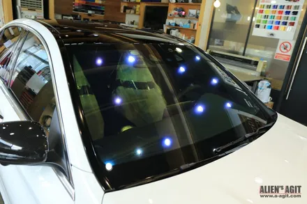 AMG C63 과 함께 하는 에일리언아지트의 클리프디자인 필름 시공 풀 패키지 / 성남시 분당구 운중동