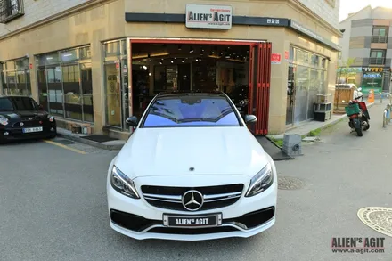 AMG C63 과 함께 하는 에일리언아지트의 클리프디자인 필름 시공 풀 패키지 / 성남시 분당구 운중동