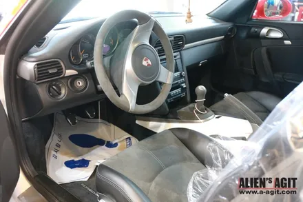 포르쉐 911(997) GT3 래핑이야기(에이버리 레드) / 성남시 분당구 운중동