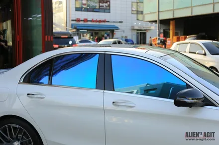 AMG C63 과 함께 하는 에일리언아지트의 클리프디자인 필름 시공 풀 패키지 / 성남시 분당구 운중동