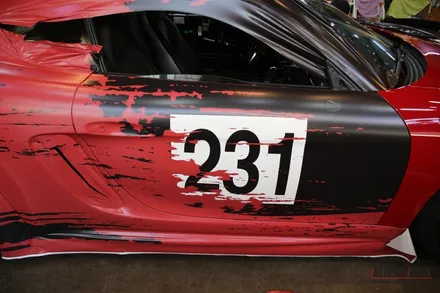 국내에서 만나는 GT4 클럽 스포츠 : 카이맨 718 GTS 에일리언아지트 GT4 클럽스포츠 디자인 랩핑 / 성남시 분당구 운중동