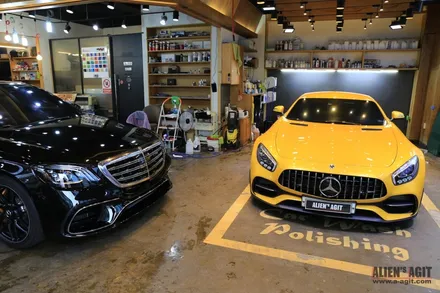메르세데스 AMG GTs 클리프디자인 프리마X PPF + 스페셜리티 윈드쉴드 보호 필름 : 고성능 슈퍼카를 완벽하게 보호하는 방법 / 성남시 분당구 운중동