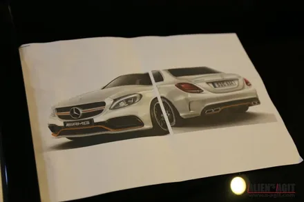 [에일리언 아지트] 메르세데스 (벤츠) AMG C63s 데칼 시공 / 성남시 분당구 운중동