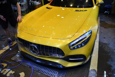 메르세데스 AMG GTs 클리프디자인 프리마X PPF + 스페셜리티 윈드쉴드 보호 필름 : 고성능 슈퍼카를 완벽하게 보호하는 방법 / 성남시 분당구 운중동
