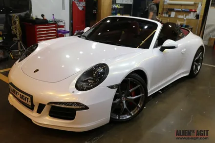 [에일리언아지트] 포르쉐 911 카레라 카브리올레 풀랩핑 그리고 GT3! / 성남시 분당구 운중동