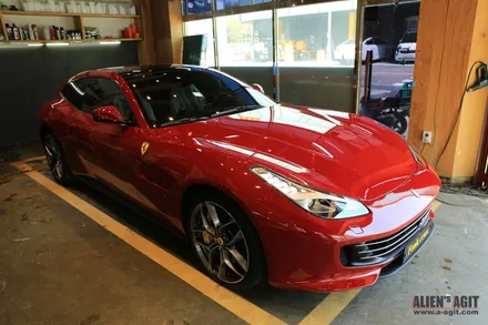페라리 GTC4 Lusso - 클리프디자인 종합선물세트 PPF + 윈드쉴드 + 윈도우틴팅 / 성남시 분당구 운중동