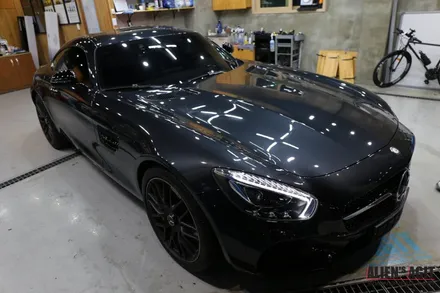메르세데스 AMG GTs 퍼포먼스 PPF + 윈드쉴드 시공하기 / 성남시 분당구 운중동