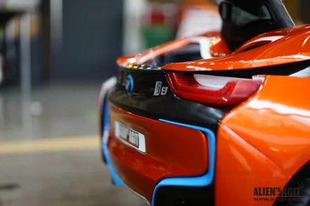 BMW i8 풀랩핑 / 성남시 분당구 운중동