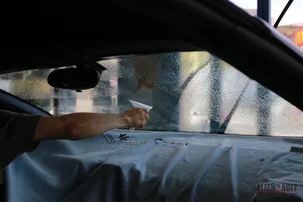람보르기니 우라칸 스파이더 코니카 미놀타 전체 틴팅 / 성남시 분당구 운중동