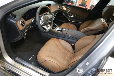 더뉴 메르세데스 AMG S63 4매틱+ 클리프디자인 무광 PPF시공 / 성남시 분당구 운중동