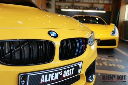 BMW M4 페인트워크 에디션에 클리프디자인 프리마X-PPF/윈드쉴드를 입혀보자. / 성남시 분당구 운중동