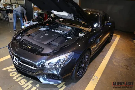 메르세데스 AMG GTs 퍼포먼스 PPF + 윈드쉴드 시공하기 / 성남시 분당구 운중동