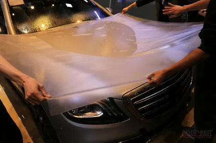 더뉴 메르세데스 AMG S63 4매틱+ 클리프디자인 무광 PPF시공 / 성남시 분당구 운중동