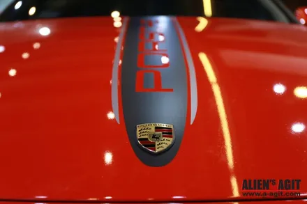 포르쉐 911(997) GT3 래핑이야기(에이버리 레드) / 성남시 분당구 운중동